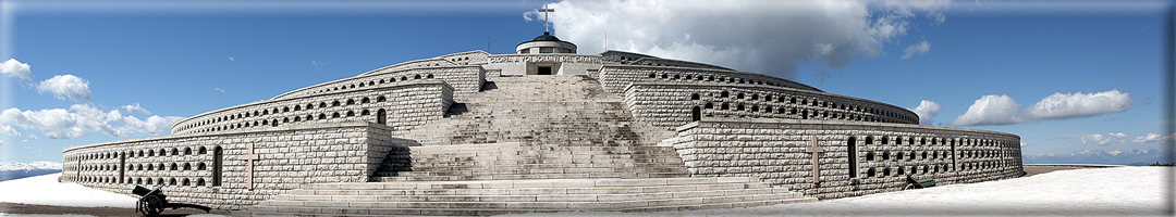 Foto panoramiche da Cima Grappa