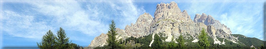 Foto panoramiche dal Monte Cristallo