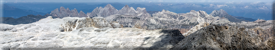 Foto panoramiche dal Gruppo del Sella