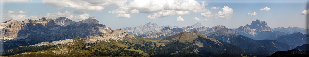 Foto panoramiche dal Gruppo del Sella