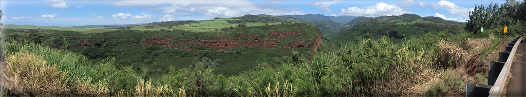 Foto panoramiche alle Isole Hawaii