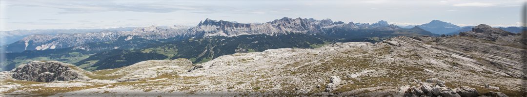 Foto panoramiche di Puez Odle