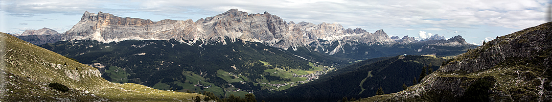 Foto panoramiche di Puez Odle